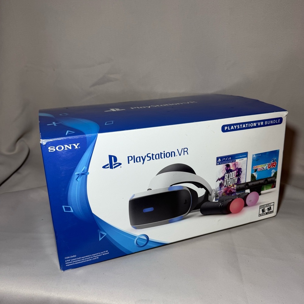 Sony PlayStation VR Empty Box & Inserts ONLY